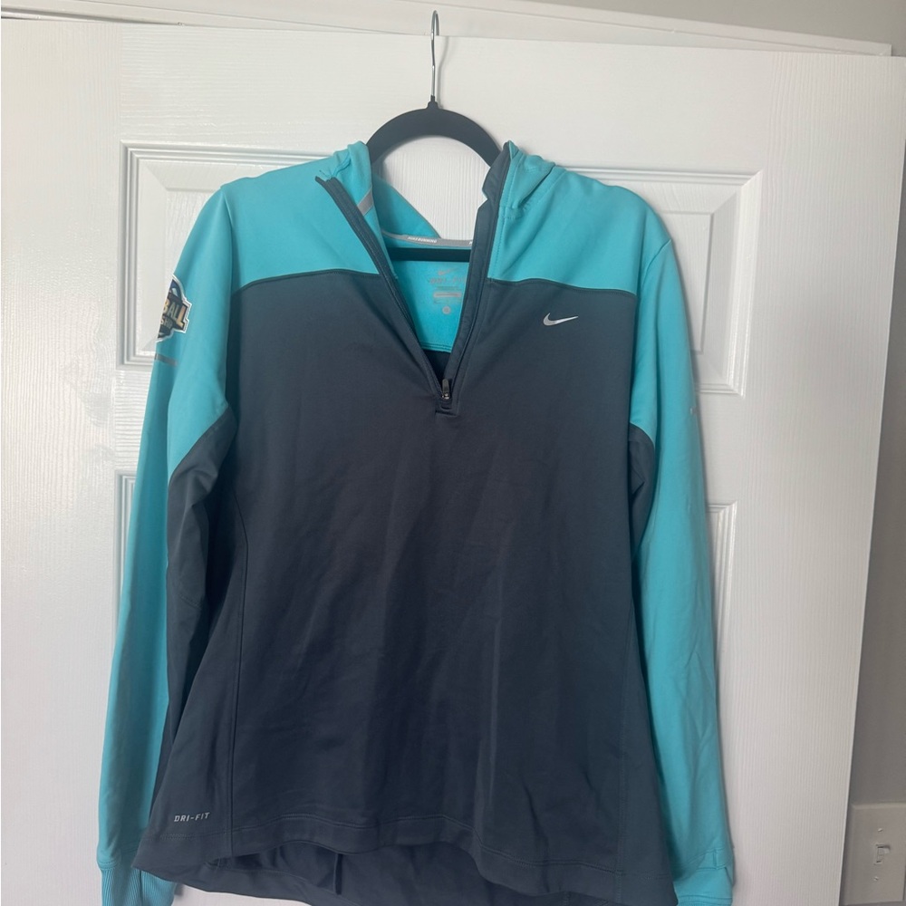 Nike Teal and Black Volleyball Championship Jacket